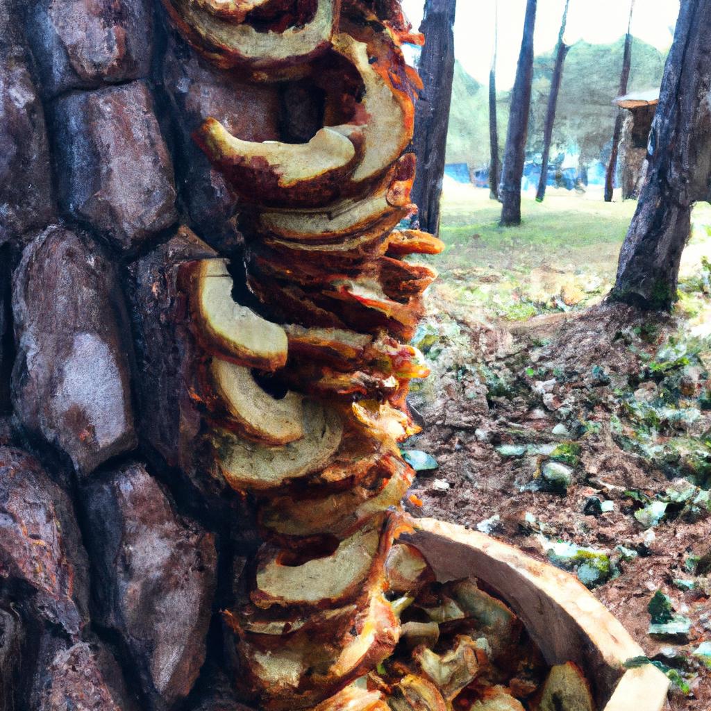Ruyada Agactan Erik Koparip Yemek