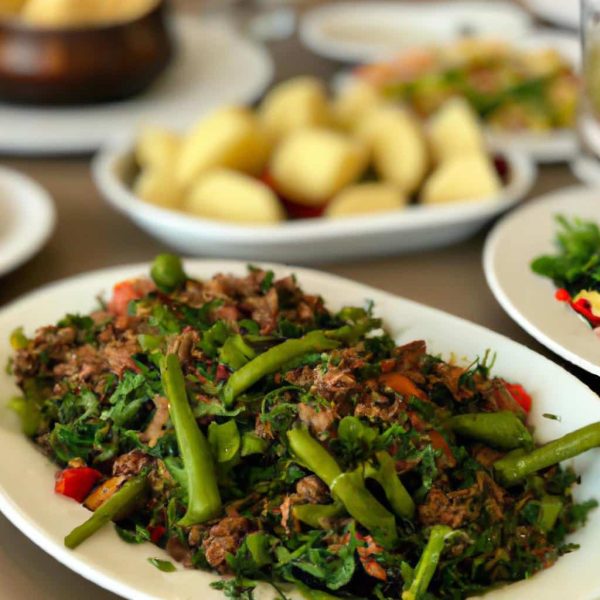 Ruyada Antep Fistigi Yemek