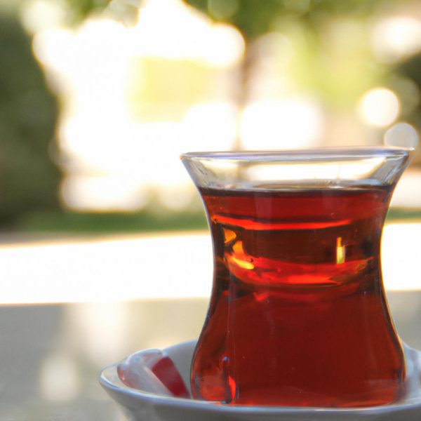 Ruyada Bardakta Cay Gormek