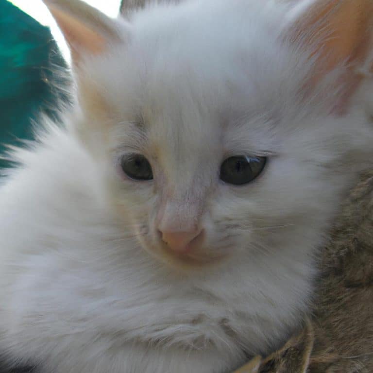 Ruyada Beyaz Yavru Kedi Gormek