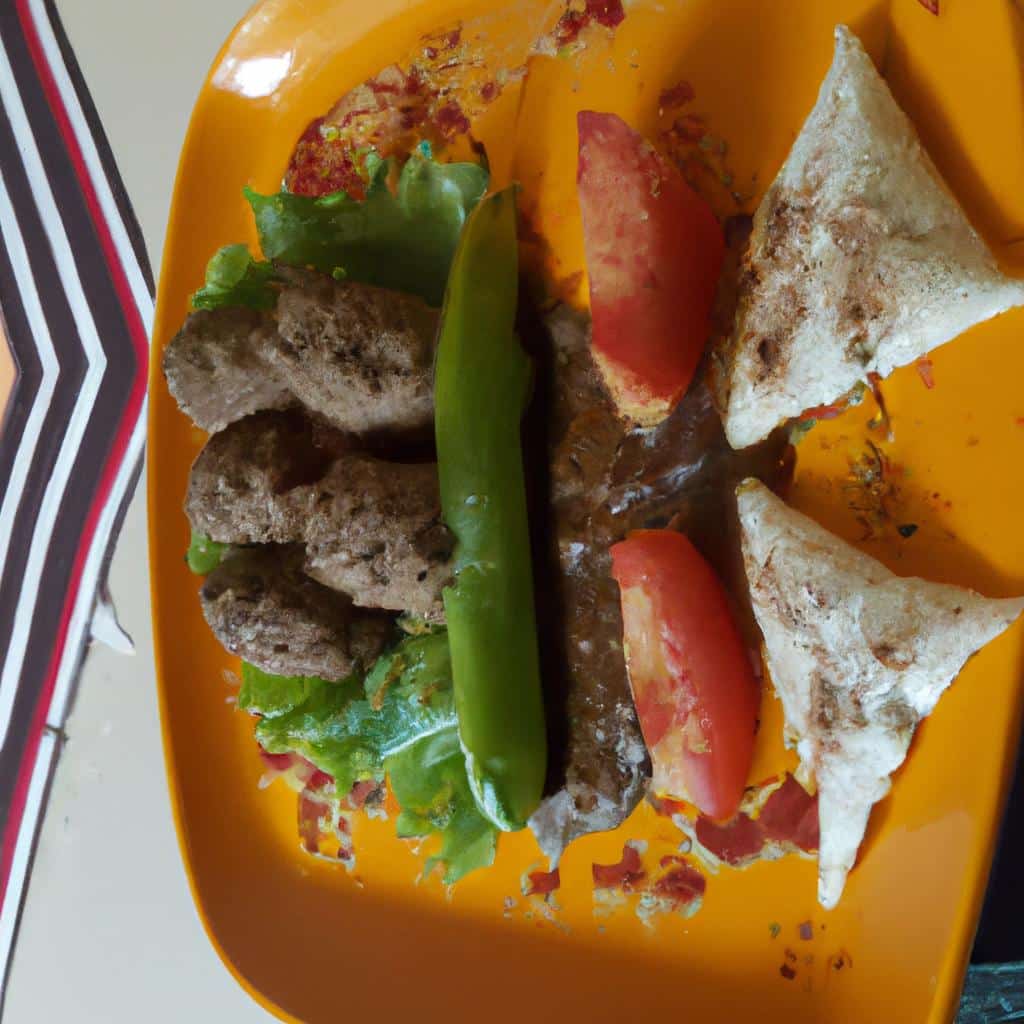 Ruyada Kalabalikta Yemek Yemek