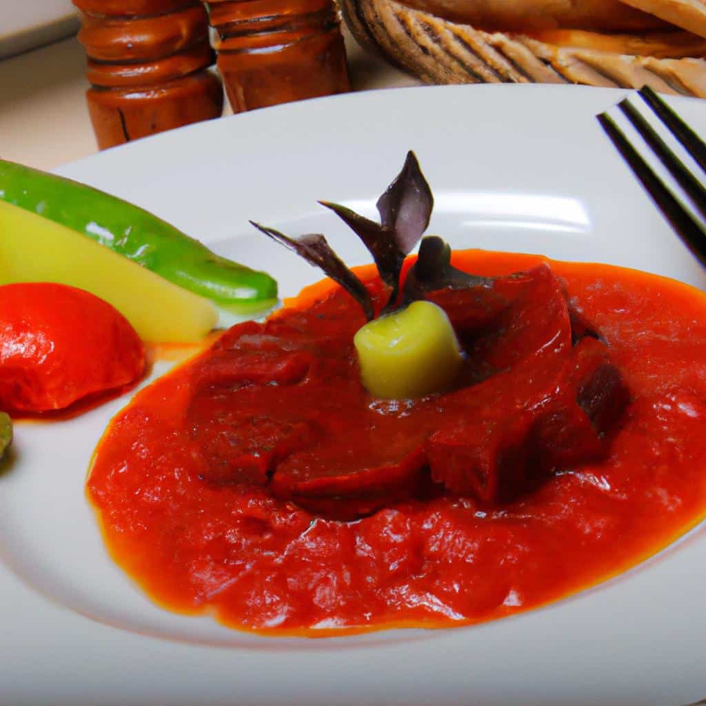 Ruyada Kirmizi Et Yemek