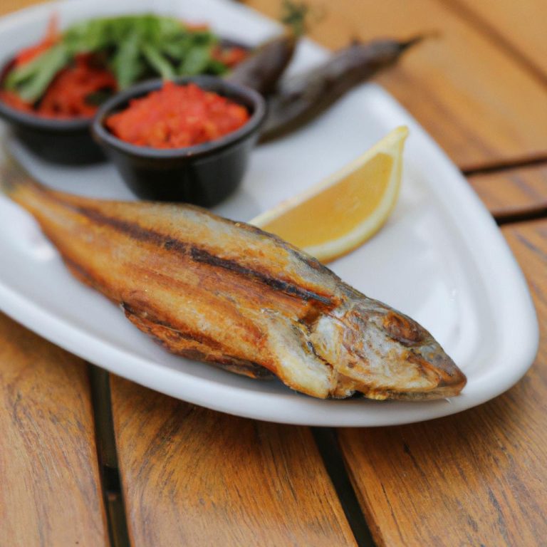 Ruyada Kizarmis Balik Yemek