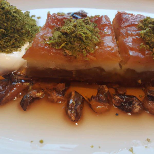 Ruyada Serbetli Tatli Yemek