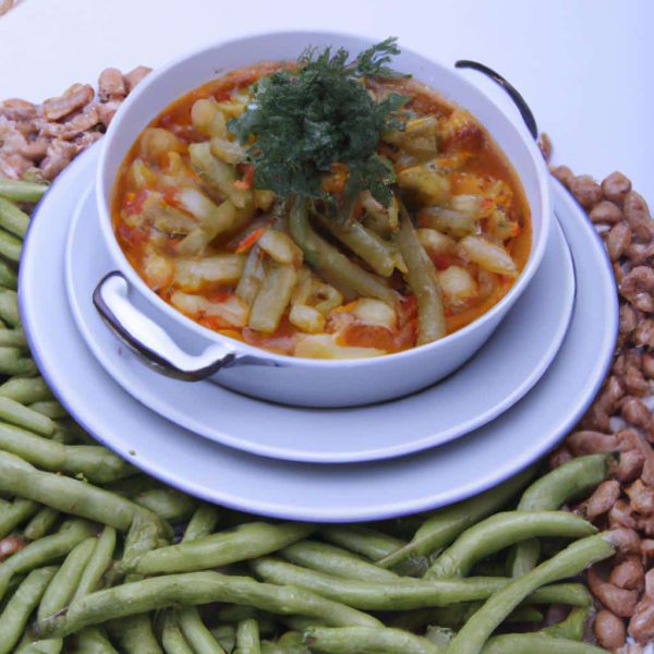 Ruyada Yesil Fasulye Toplamak